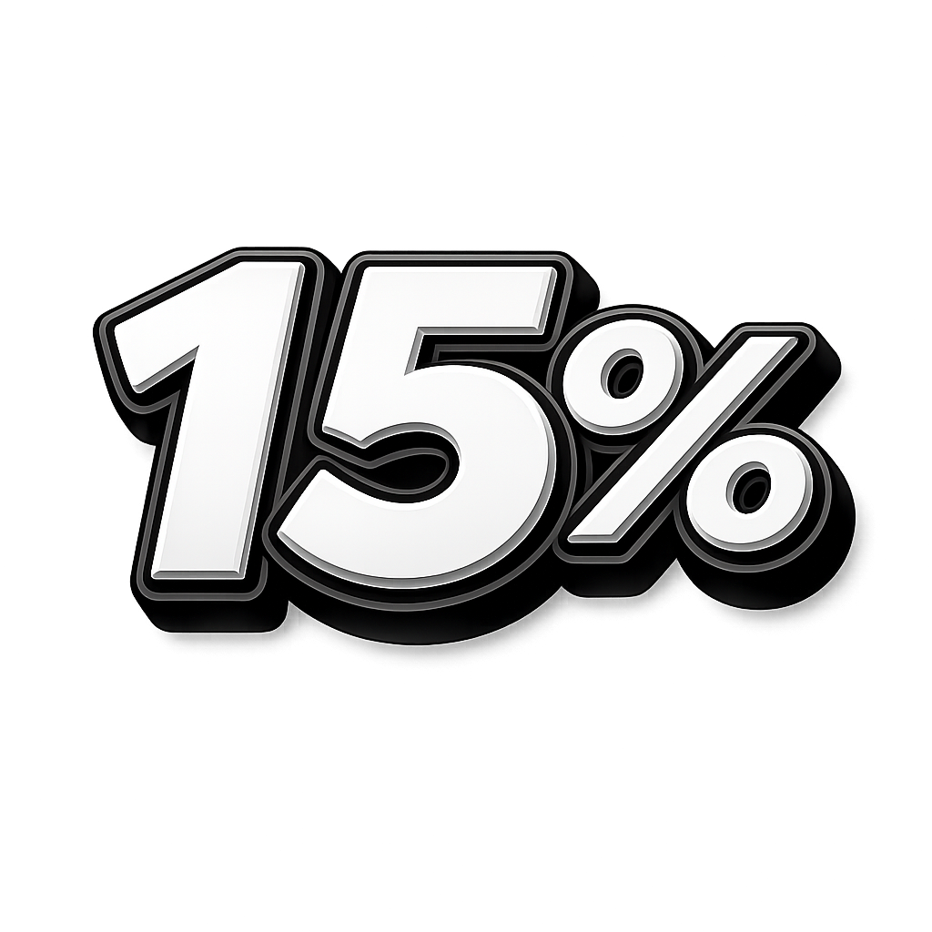 Скидка 15%