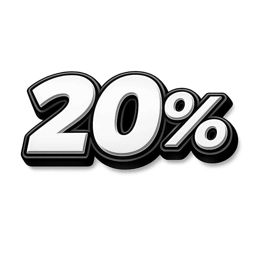 Скидка 20%